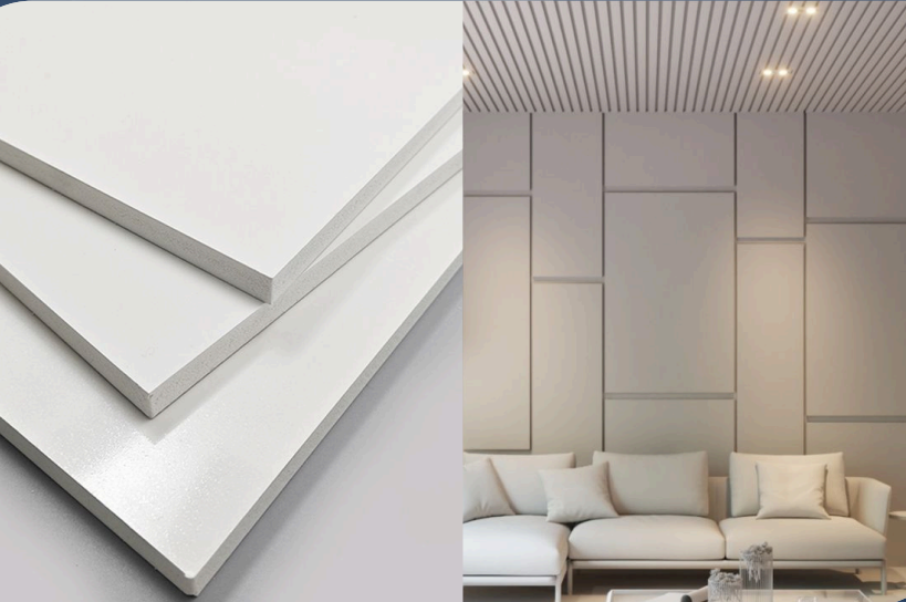 Moisture-resistant & fire-rated gypsum boards