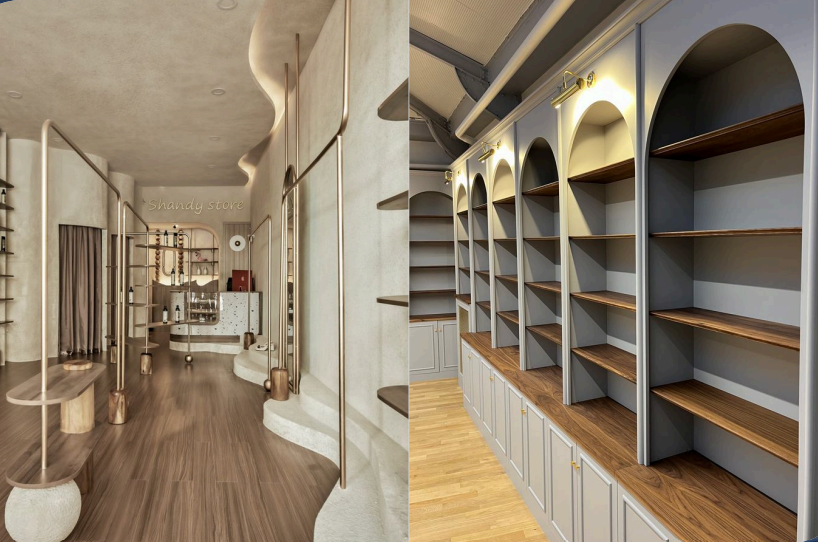 Retail stores and showrooms